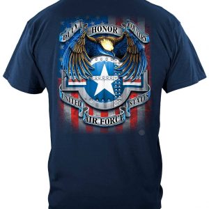 US Air Force Duty Honor Country Military T-Shirt