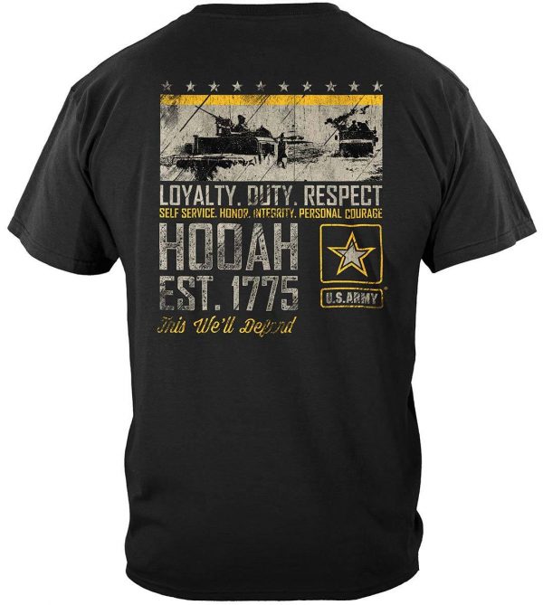 US Army Hooah T-Shirt