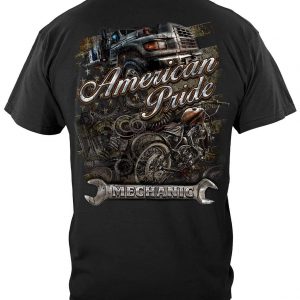 American Pride Mechanic T Shirt | High Quality Printed Design T Shirt