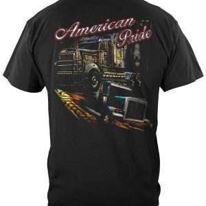 Trucker American Pride T Shirt | Pride flags T Shirt | American flags