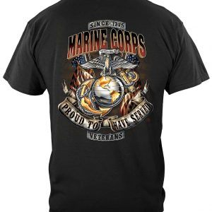 Marine Corps Proud To Have Served Veteran T-Shirt