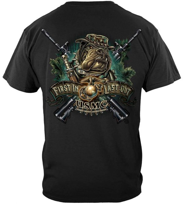 USMC Apparel Devil Dog T shirt