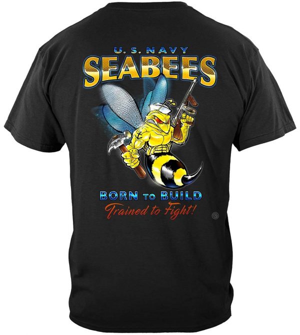 US NAVY Sea Bees Navy T Shirt